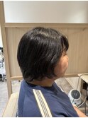 スッキリショートボブ