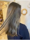 ロングブリーチグレージュカラー