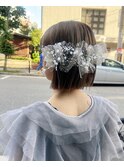 ボブリボンヘアセット【MOMOKA】