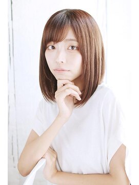 ヘアメイク ナル(hair make nalu) 大人可愛いナチュラルストレートスタイル