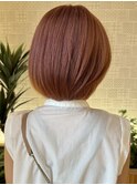 30代40代小顔ヘア簡単スタイリングくせ毛カバー丸みショートボブ