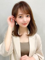 アフロート エル 錦糸町(AFLOAT L)&nbsp;30代小顔に見える！くびれヘアレイヤー × オリーブグレージュ