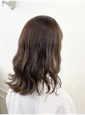 ブラウン艶カラー