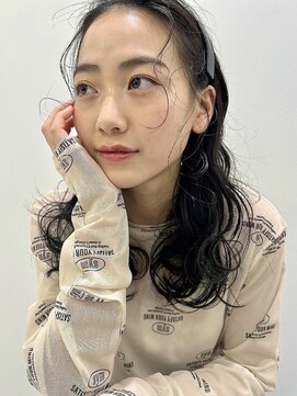 リサ グランシェ(RISA granche) ニュアンスパーマ　トリートメントパーマ　黒髪