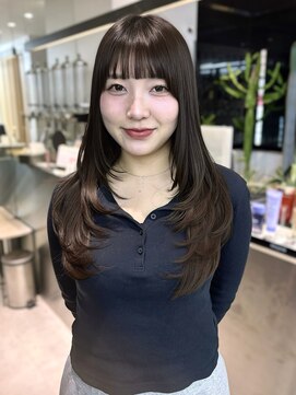 ロンドシエル 横浜(Lond ciel) 韓国顔周り/バタフライカット/ワンホンレイヤー/横浜