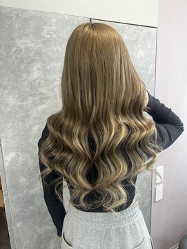 ガルボヘアー 名古屋栄店(garbo hair) #プルエクステ#エクステ#ハイライト#ハイトーン#ギャル