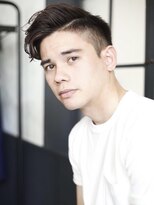 メンズサロン Johnny MEN 下北沢店【ジョニーメン】 men's/メンズ/リバースセンターパート/黒染め/韓国/顔周り波巻き