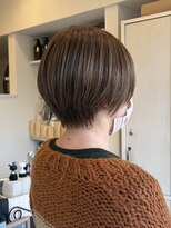 ヴィアスヘアー(vias hair) ベージュハイライト×ショート