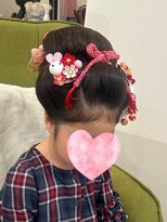紡&nbsp;7歳女の子の新日本髪