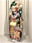 お顔合わせにおすすめな振袖♪