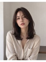 ワゴンバイアフロート(Wagon by afloat)&nbsp;ストレートレイヤー×ミディアムハッシュカット20代30代40代池袋