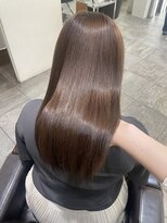 リフトバイマグ 松本駅前店(lift by mag) 髪質改善ストレート×ブリーチなしカラー艶髪