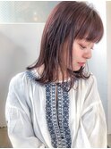 小顔外はね×エアリーミディ×イルミナカラー×黒髪×吉祥寺