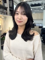 hyon myon/RISEbyREVO 綾瀬店【ヒョンミョン】&nbsp;ハッシュカット/デザインカラー/グレージュ[綾瀬駅/韓国ヘア]