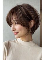 レリーボンズ 夙川(Rely Bonds)&nbsp;抜け感ショート×ラベンダーアッシュで垢抜けスタイル【夙川】