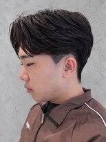 ハイプ マン 藤沢(HYPE MAN)&nbsp;フェザーパーマ毛流れパーマセンターパートニュアンス藤沢
