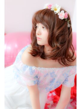 マーリャヘアー(mallia hair) malliaおすすめ☆シースルーセミディID:B008995875