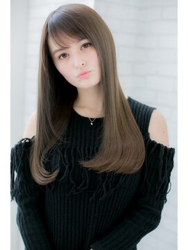 ローマ ギンザ(ROMA Ginza) 『ROMA』大人も似合うグレーアッシュ透明感さらツヤロング