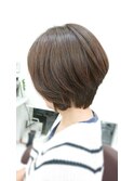まとまりフォルムで触りたくなるツヤ髪ボブ☆