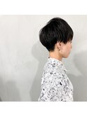 #刈り上げマッシュ風ショート