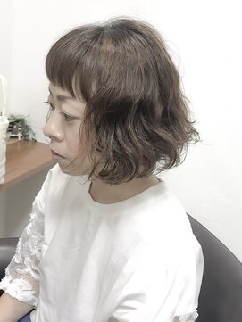 美容室 カノン(Kanon) 楽々可愛いふんわりショートボブ