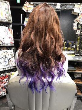 ピンゾロ(PINZORO) マニパニ パープル×ブルー