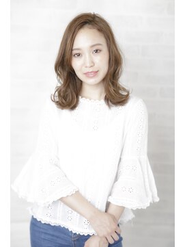 アフロディーテ ギンザ 秋葉原店(APHRODITE GINZA) 切りっぱなしボブ/エアリーロング/美髪/ピンクブラウン/秋葉原