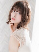 ローマ ギンザ(ROMA Ginza)&nbsp;【ROMA】ラベージュ/ラベンダーベージュ/小顔外ハネネオウルフ