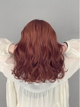 オーストヘアジジ(Aust hair Gigi) ピンクブラウン　kiyo