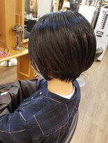 ルークス 中央林間(LOOOKS)&nbsp;軽め黒髪のボブ・ショートヘア