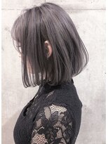 メーヴェ(Mowen)&nbsp;mowen 南堀江　ラベンダーアッシュ×ゆるふわカット