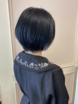 アクシス 栄ガスビル店(`AXIS) AXIS丸みショートボブスタイル