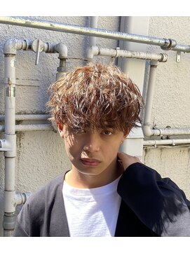 ササ(33) 【ミドルマッシュ×縦落ちスパイラルパーマ】須藤一樹