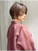 絶壁解消/ひし形/前下がり/大人ショートボブ/30代/40代★猪狩★