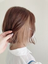 ゴットフロー(GOTTO FLOW) ボブ/インナーカラー/ベージュカラー/ブリーチあり