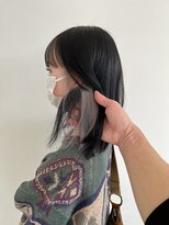 ハイブ 金沢(Hive)&nbsp;10代20代ハイトーンカラーイヤリングカラーツヤ髪スタイル