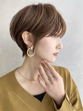 サークル(circle) 大人可愛い20代30代40代50代小顔ショートボブ丸みショートくびれ