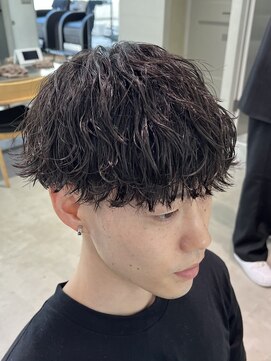 フィフス 天神大名(fifth) 波巻きスパイラルパーマメンズパーマツイストスパイラルパーマ