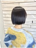 大人可愛い/切りっぱなしボブ/タッセルボブ