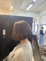 ギフト ヘアー サロン(gift hair salon) 【宮本指名】ボブ×艶感ピンク