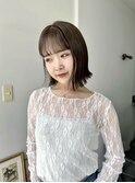 切りっぱなしボブ