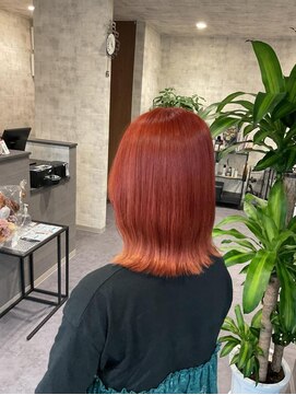 エヌ ヘアー(N-hair) オレンジカラー