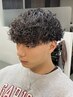【角田指名限定】 メンズパーマ+カット+お得なコスメパーマ付き￥11000 [中野]