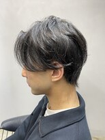 毛流れパーマ/センターパート