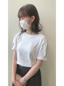 フィーカ(fika) 柔らかい質感☆オリーブグレージュカラー