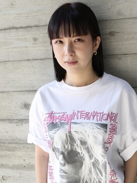 バース(BIRTH) 天神【BIRTH】耳かけ切りっぱなしワンレンボブ