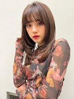 エイミー(Aimee)&nbsp;Aimee 町田　レイヤーカット×チョコブラウン