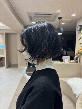 ジーニー 横浜(giinii) ふわっとボブパーマ