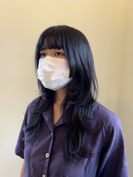 ニュイ 高槻 阪急茨木店(nui) 黒髪ボブルフネビージュ小顔ワンレンスペインカール