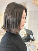 カムバイネオリーブ 溝の口店(Cam by neolive) ☆外はねボブ/メルティカラー/ミルクティーベージュ☆
